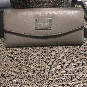 Gray Michael Kors Wallet